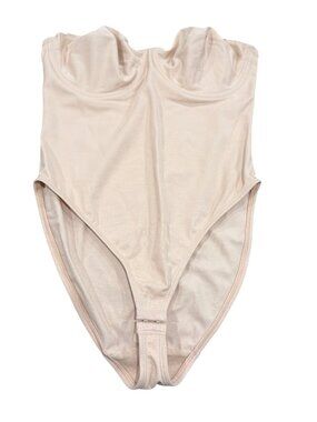 BodySlimmers By Nancy Ganz Shapewear Bodysuit Nude 36D Style 03305